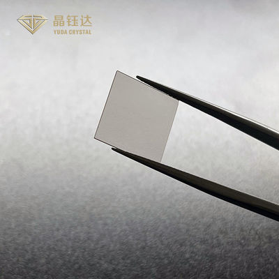 CVD rectangulaire Crystal Diamonds simple de 10mm*10mm 0.5mm épais