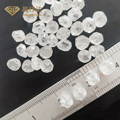 0.6-0.8 forme ronde développée par laboratoire de couleur blanche de Def de diamants du carat HPHT