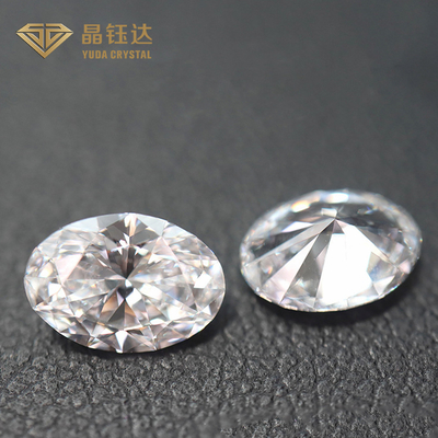 Igi 100% lâche ovale Diamond Certificate Real développé par laboratoire CVD/HPHT créé a poli