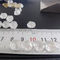 Couleur VVS de DEF CONTRE la décoration de bijoux de diamants développée par laboratoire du carat HPHT de la clarté 3-4