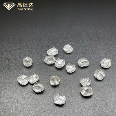 diamants blancs rugueux synthétiques VVS de 4.0ct 5.0ct HPHT CONTRE D F pour le collier