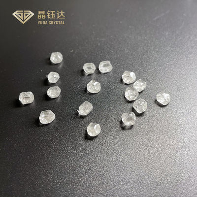 Diamant rugueux de carat de CVD Diamond Lab Grown 3 de Yuda Crystal Uncut HPHT