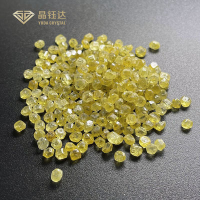 50 points de laboratoire jaune intense développé ont coloré des diamants 5.0mm à 15.0mm