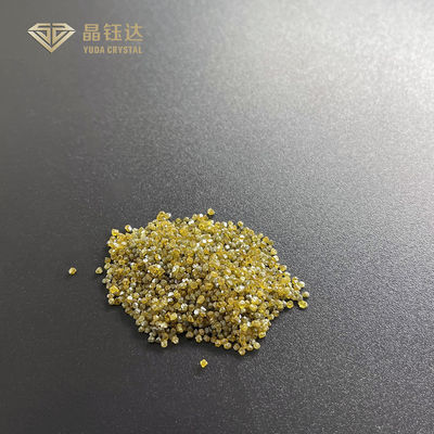 diamants monocristallins jaunes de 2mm HPHT industriels