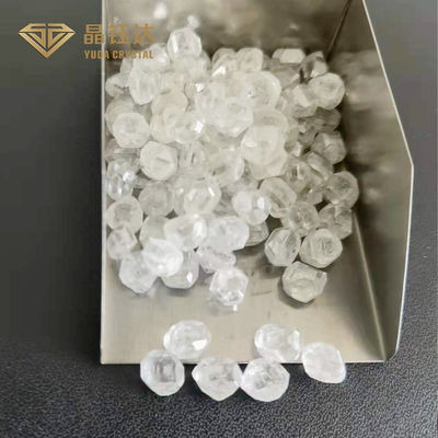 diamant développé par laboratoire non coupé de diamants bruts de la couleur HPHT de la qualité DEF de 1.5ct-2.0ct A pour des bijoux