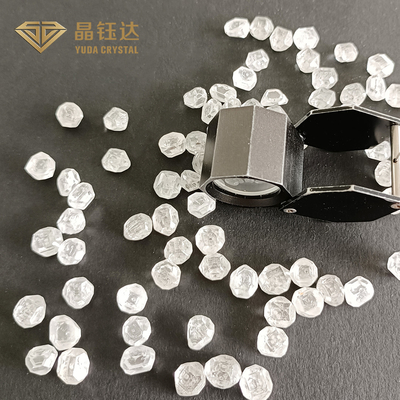 Le laboratoire de CVD HPHT a créé les pierres non coupées lâchement Diamond Square Shape naturel de diamants