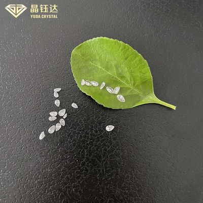 HPHT Diamant en forme de poire créé en laboratoire DEF VS