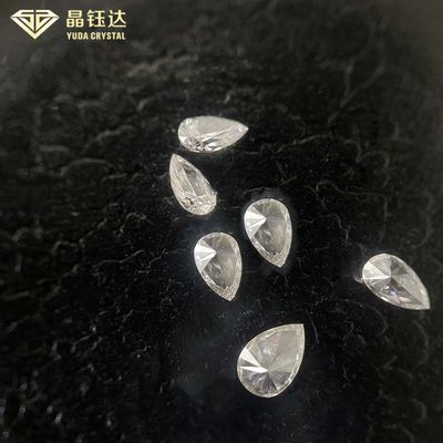 HPHT Diamant en forme de poire créé en laboratoire DEF VS