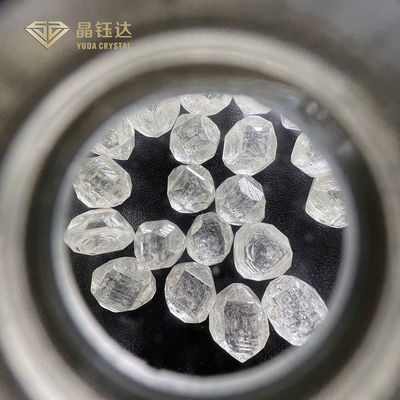 Diamants fabriqués en laboratoire HPHT Diamants cultivés en laboratoire Blanc Diamants synthétiques bruts