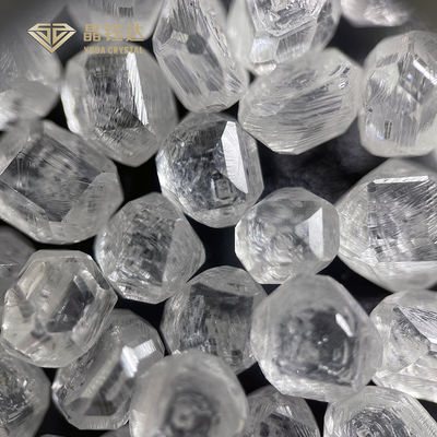 1 carat Blanc non taillé HPHT Diamants cultivés en laboratoire Diamants synthétiques