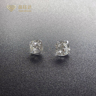 2 carats 3 carats Diamants de laboratoire découpés de fantaisie HPHT Diamants découpés de coussin