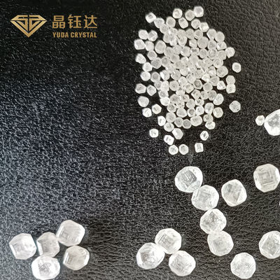 carat 1,5 de 5mm à de 8mm CONTRE le diamant blanc de carat du diamant brut 2 de SI HPHT