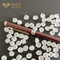 Diamants bruts développés par laboratoire non coupé de HPHT 100% vrai CONTRE des diamants de clarté de SI autour de forme