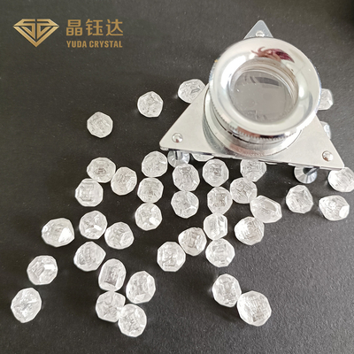 4 à 15 carats EFG VVS VS HPHT Diamants à cristal unique pour bijoux artificiels
