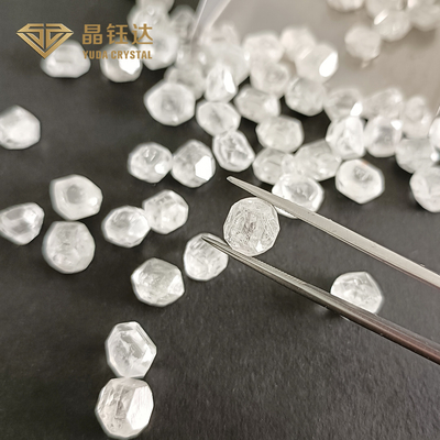 VVS VS SI DEF HPHT Diamants produits chimiquement 1,5 carats 2,0 carats 5 mm 6 mm