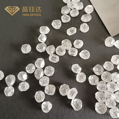 Diamants fabriqués en laboratoire HPHT Diamants cultivés en laboratoire Blanc Diamants synthétiques bruts