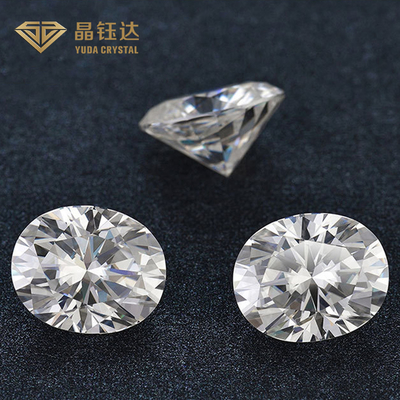 Coupe ovale brillante 3,0ct HPHT IGI certifié Diamants cultivés en laboratoire pour l'anneau de diamant